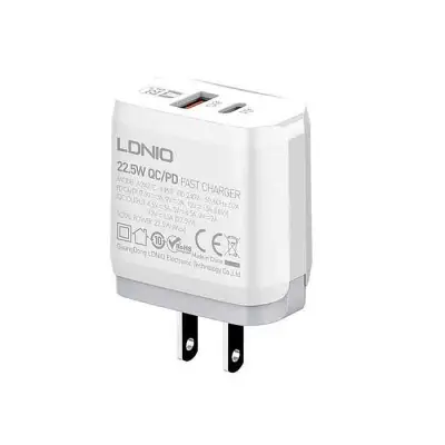 LDNIO A2421C Dual USB Charger QC 3.0 PD 22.5W